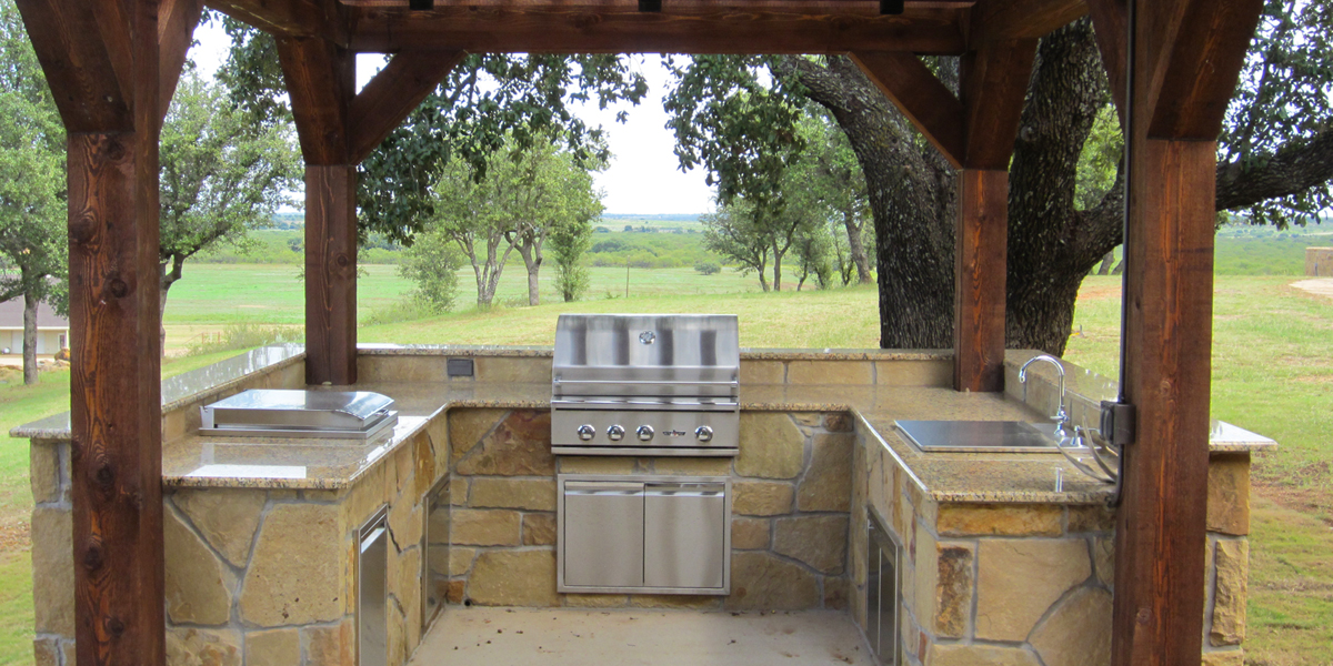 Outside Kitchen